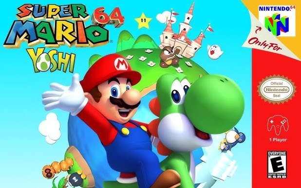 Mario 64 and Yoshi Mario 64 and Yoshi