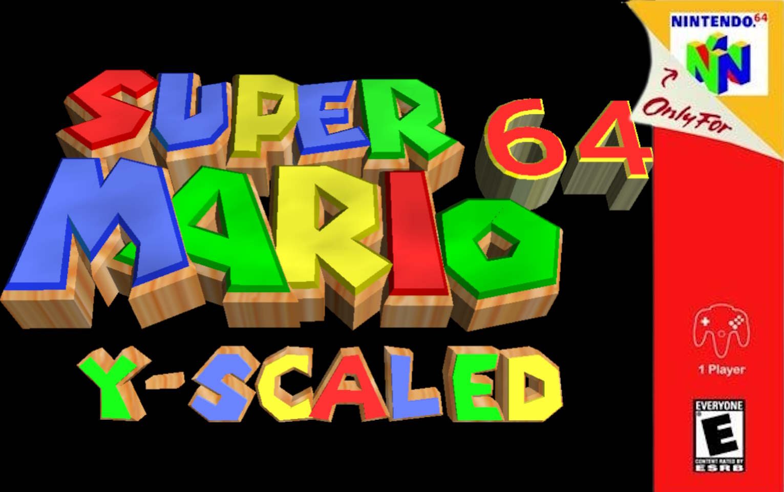 Super Mario 64 Y-Scaled