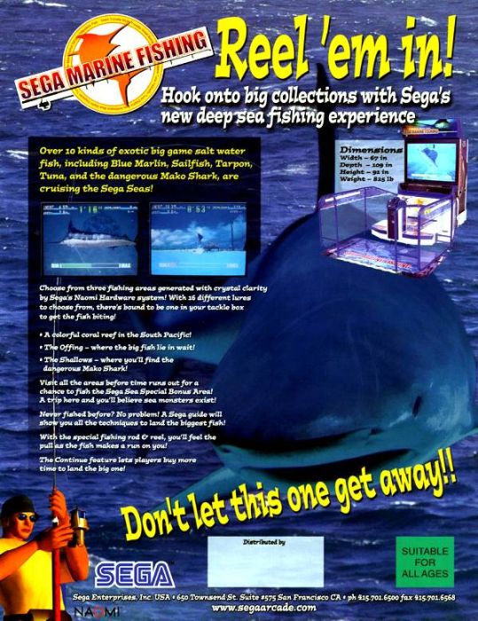Sega Marine Fishing Sega Marine Fishing