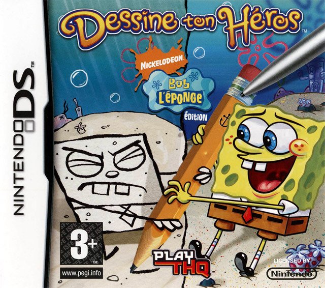 Dessine ton héros : Bob l'éponge Dessine ton héros : Bob l'éponge