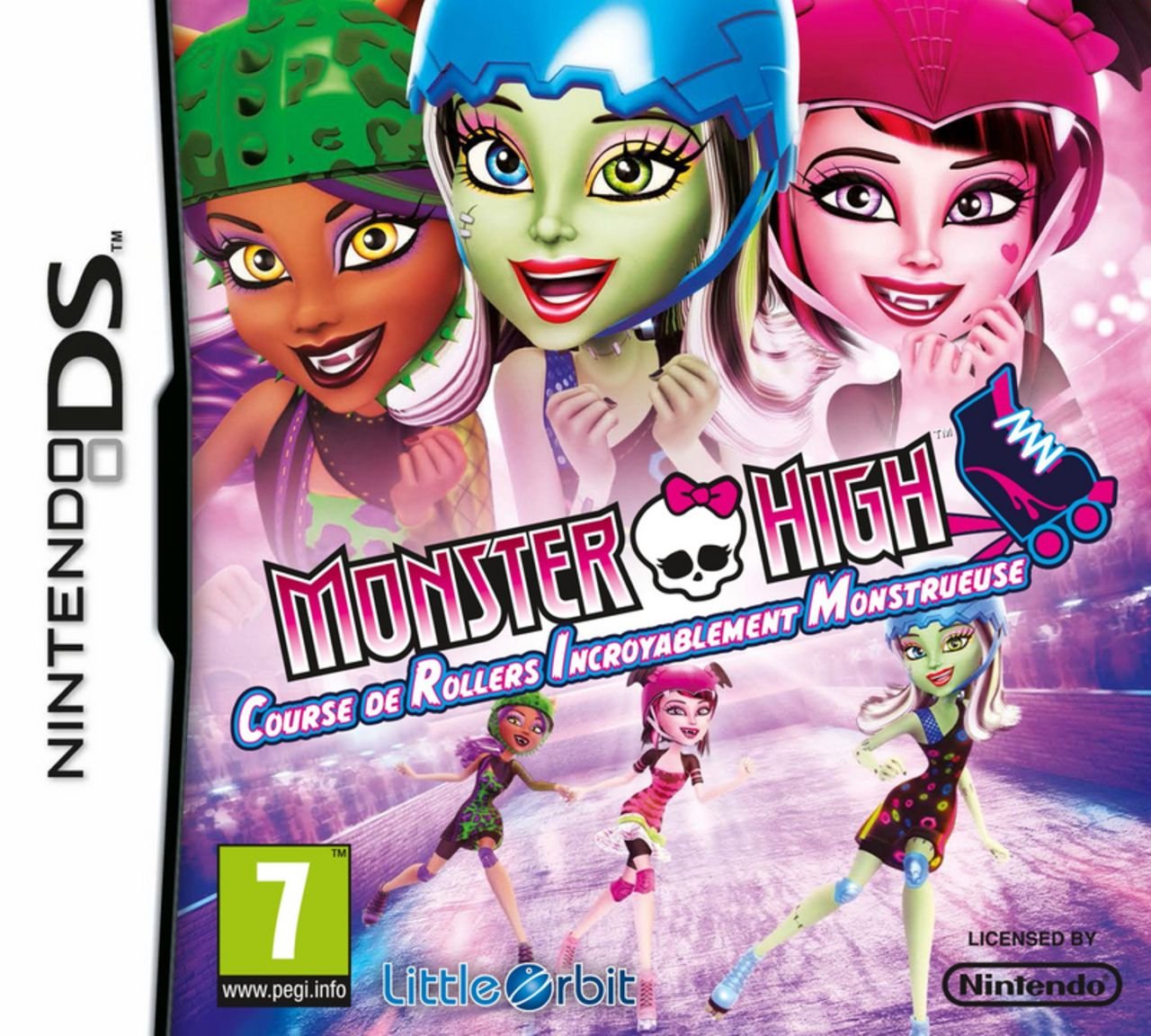 Monster High : Course de Rollers Incroyablement Monstrueuse