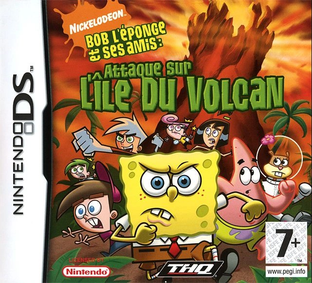 Bob l'Eponge et ses Amis : Attaque sur l'Ile du Volcan
