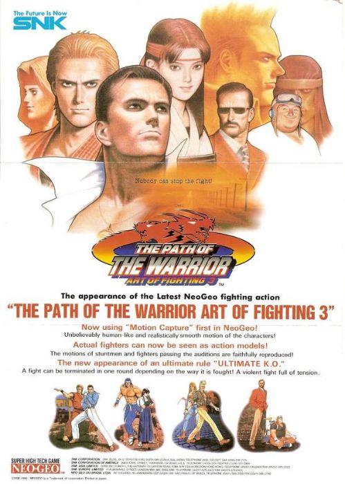 Art of Fighting 3: The Path of the Warrior Art of Fighting 3: The Path of the Warrior