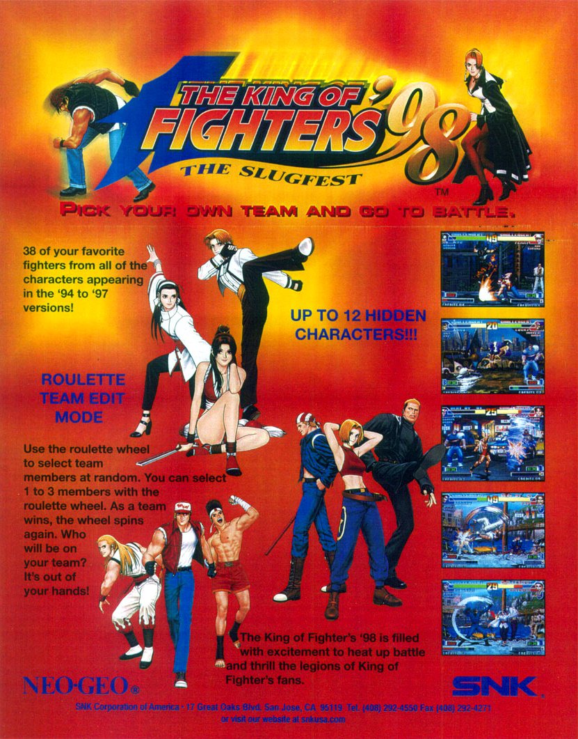 The King of Fighters '98: The Slugfest