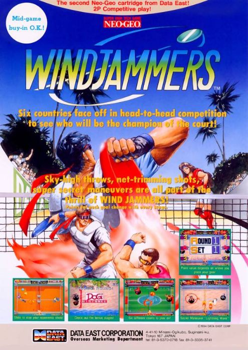 Windjammers: Flying Disk Game
