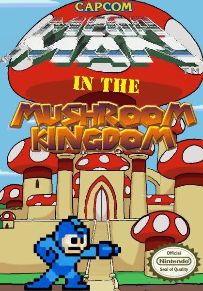 Megaman in the Mushroom Kingdom