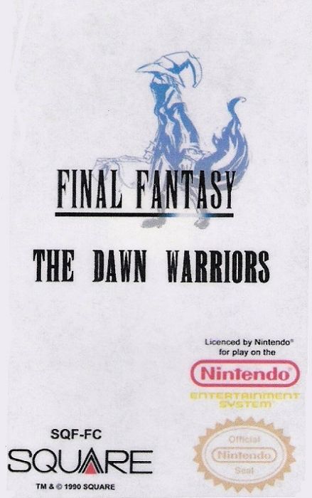 Final Fantasy - The Dawn Warriors Final Fantasy - The Dawn Warriors