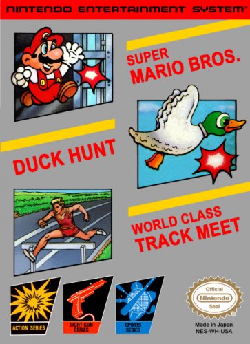 Super Mario Bros + Duck Hunt + World Class Track Meet Super Mario Bros + Duck Hunt + World Class Track Meet