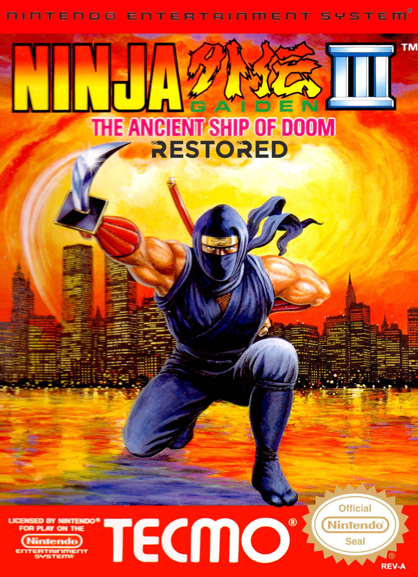 Ninja Gaiden III: The Ancient Ship of Doom (Restored)