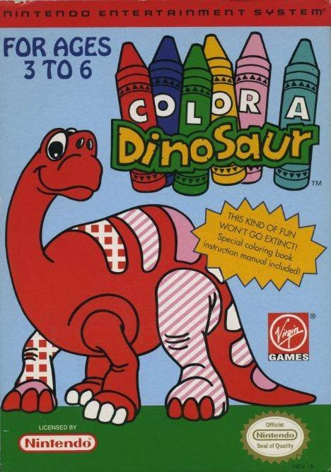 Color a Dinosaur (Prototype) Color a Dinosaur (Prototype)
