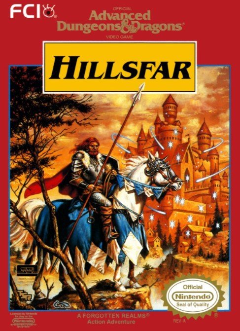 Advanced Dungeons & Dragons: Hillsfar (Prototype)