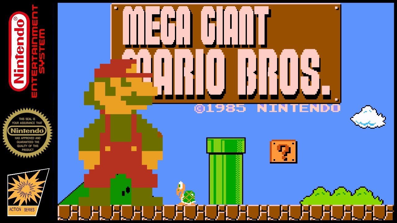 MEGA GIANT MARIO BROS. MEGA GIANT MARIO BROS.