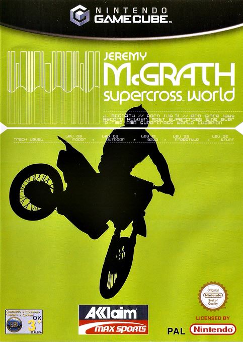 Jeremy McGrath Supercross World Jeremy McGrath Supercross World
