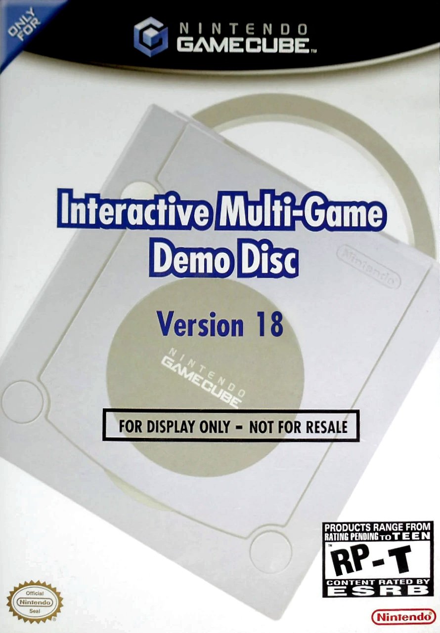 Interactive Multi-Game Demo Disc Version 18