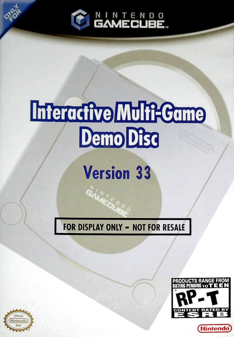 Interactive Multi-Game Demo Disc Version 33