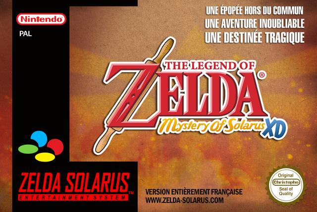 The Legend of Zelda : Mystery of Solarus XD The Legend of Zelda : Mystery of Solarus XD