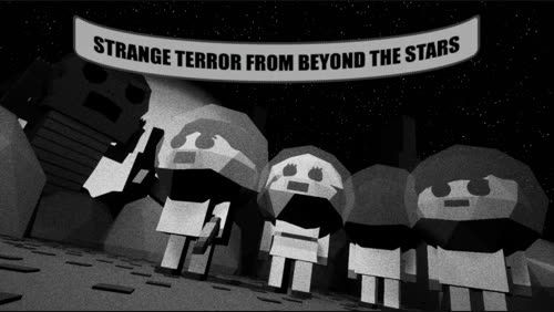 Strange Terror From Beyond The Stars !