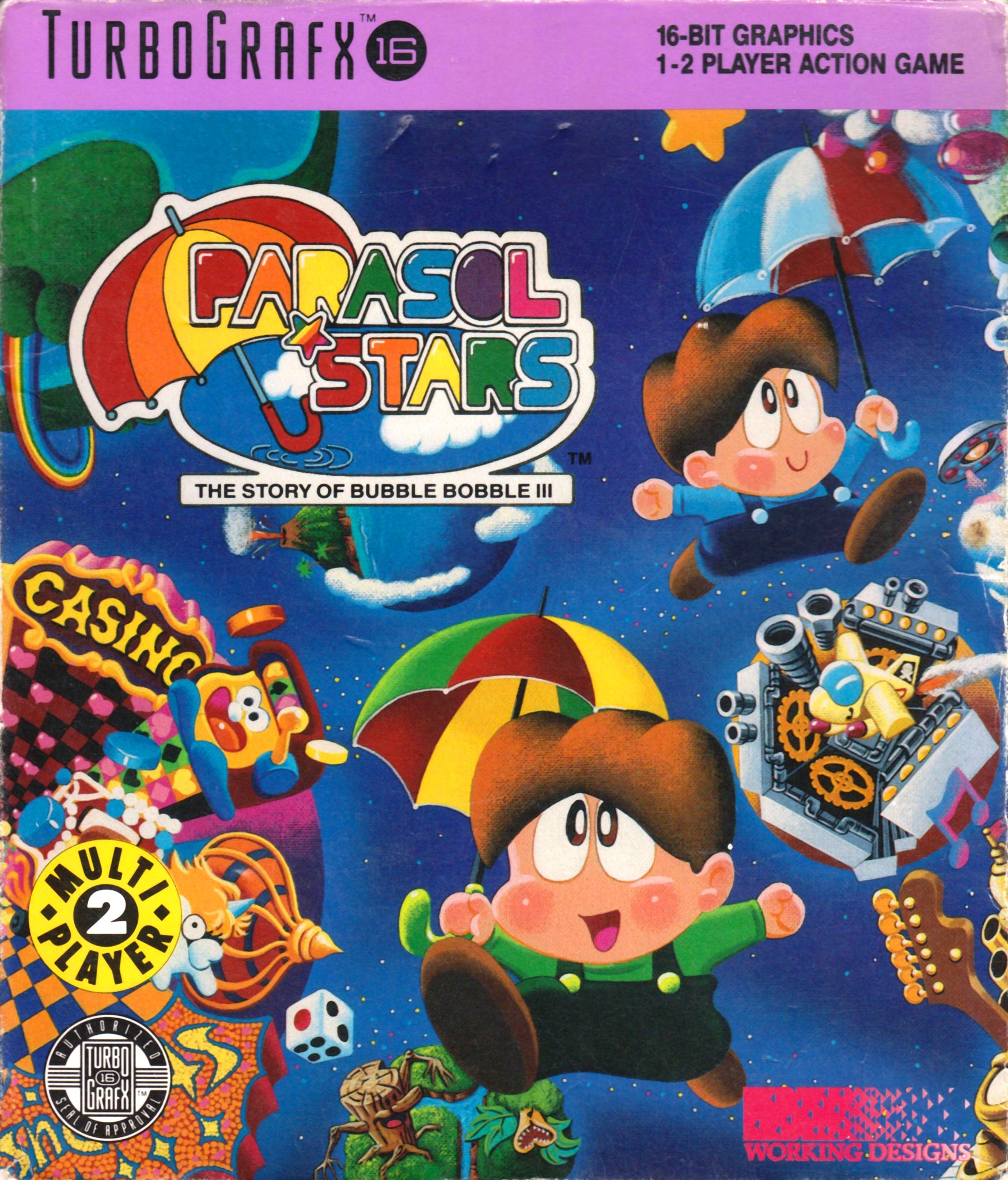 Parasol Stars: The Story of Bubble Bobble III