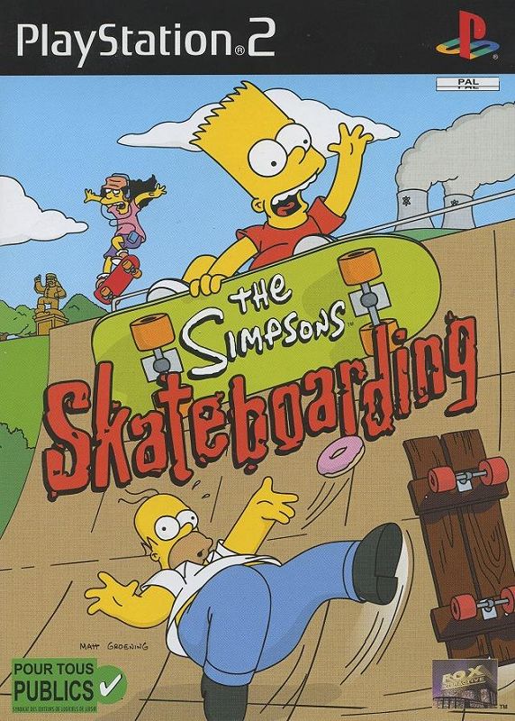 The Simpsons Skateboarding The Simpsons Skateboarding