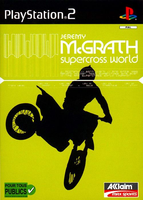 Jeremy McGrath Supercross World Jeremy McGrath Supercross World