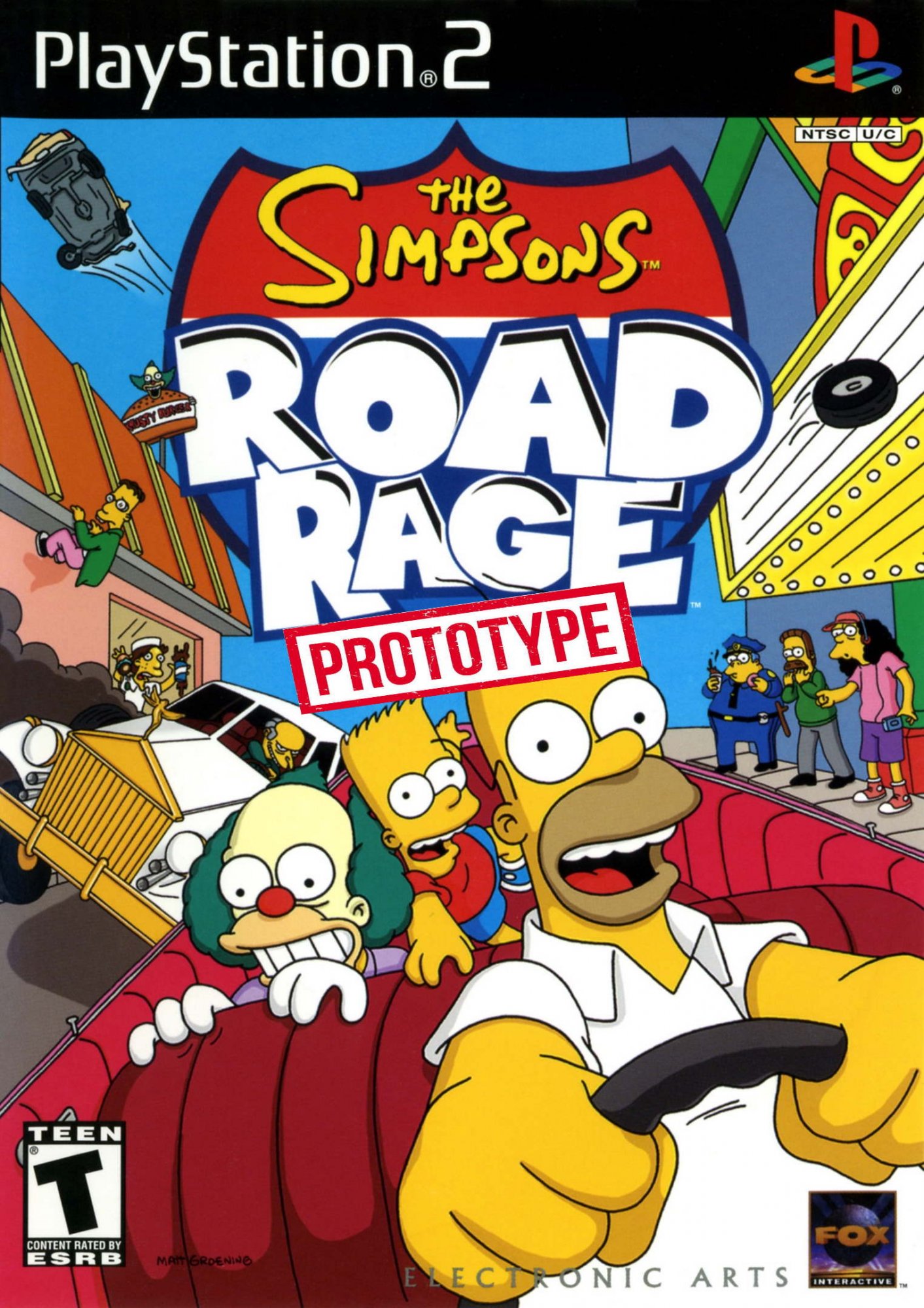 The Simpsons: Road Rage (Prototype Version)