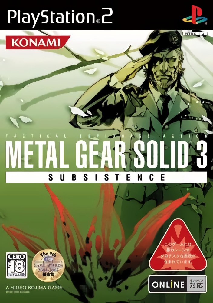 Metal Gear Solid 3: Subsistence Metal Gear Solid 3: Subsistence