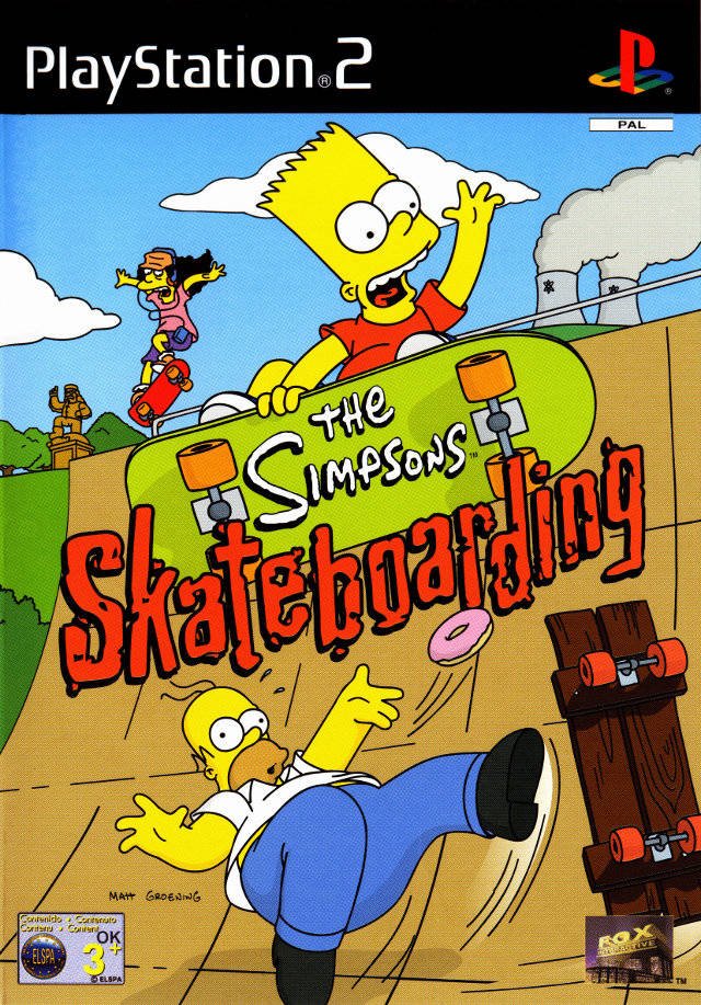 The Simpsons Skateboarding The Simpsons Skateboarding