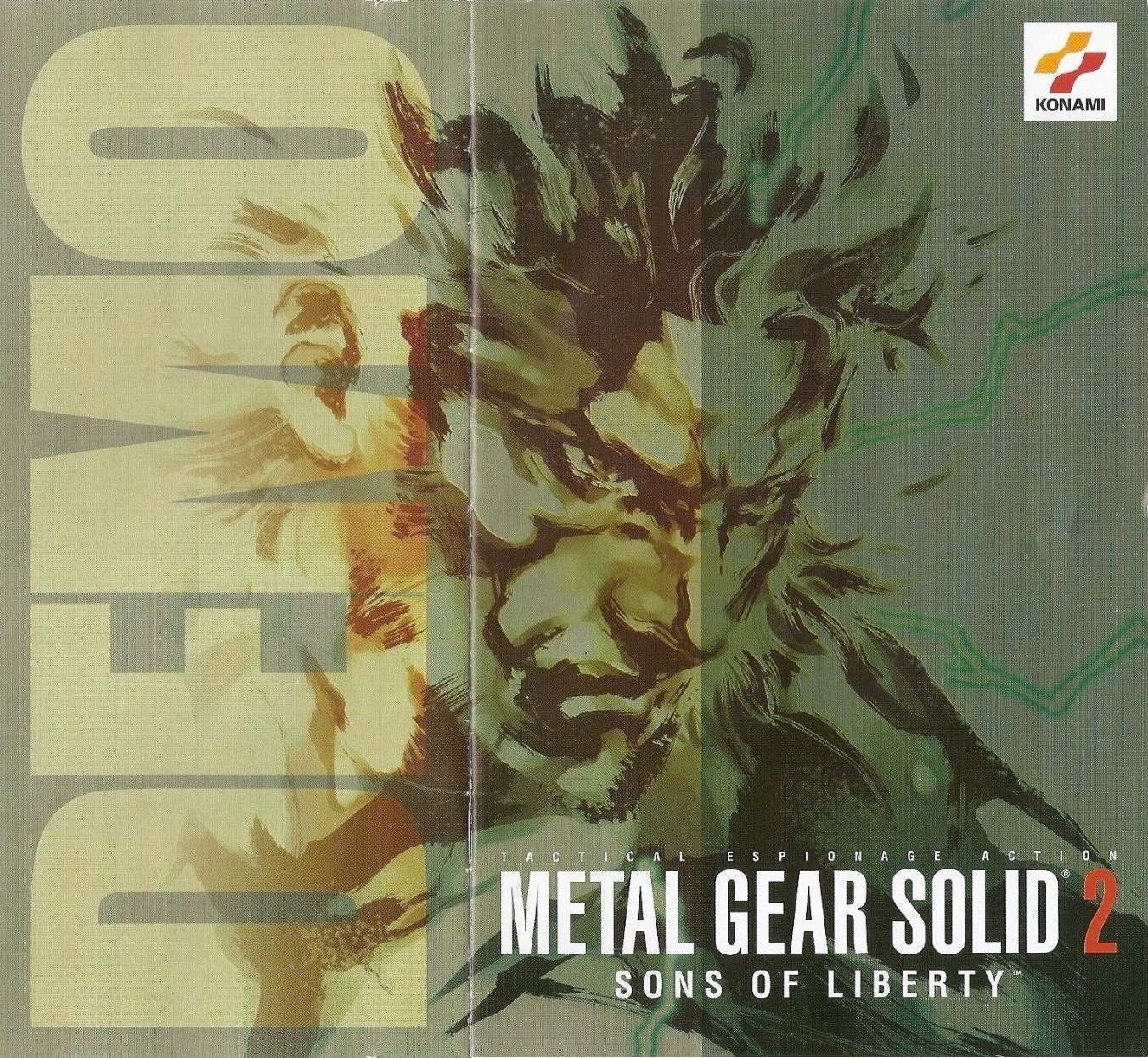 Metal Gear Solid 2: Sons of Liberty Trial Edition Metal Gear Solid 2: Sons of Liberty Trial Edition