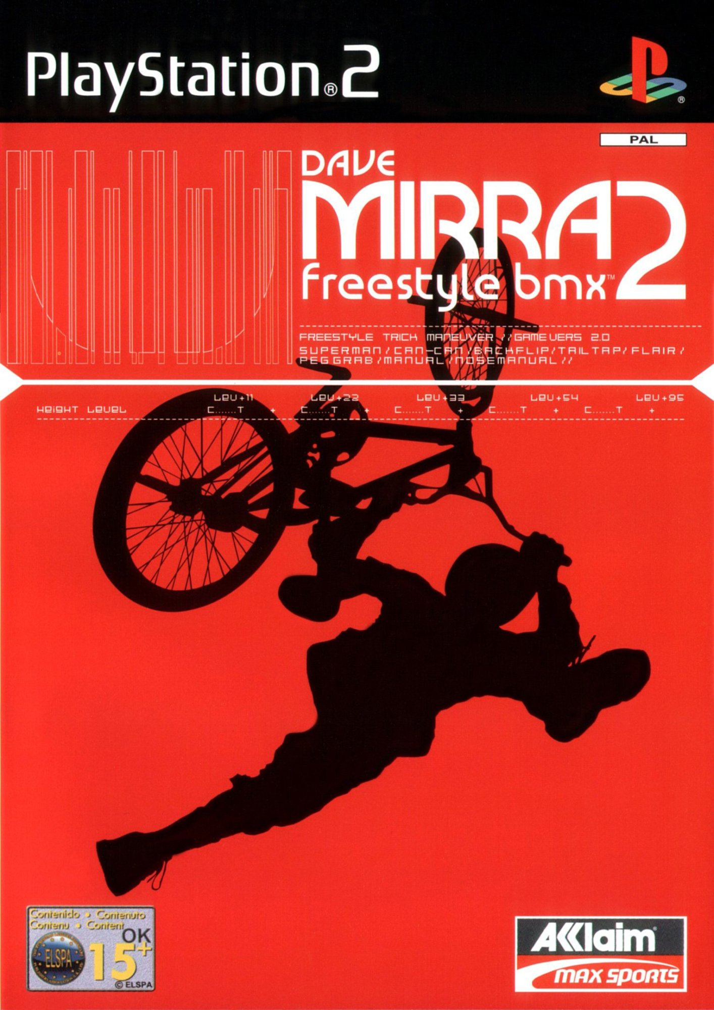 Dave Mirra Freestyle BMX 2 Dave Mirra Freestyle BMX 2