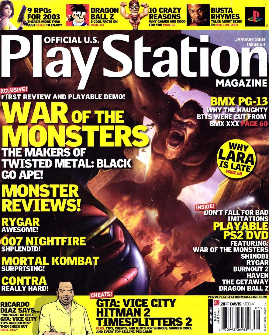 Official U.S Playstation Magazine Demo Disc #64
