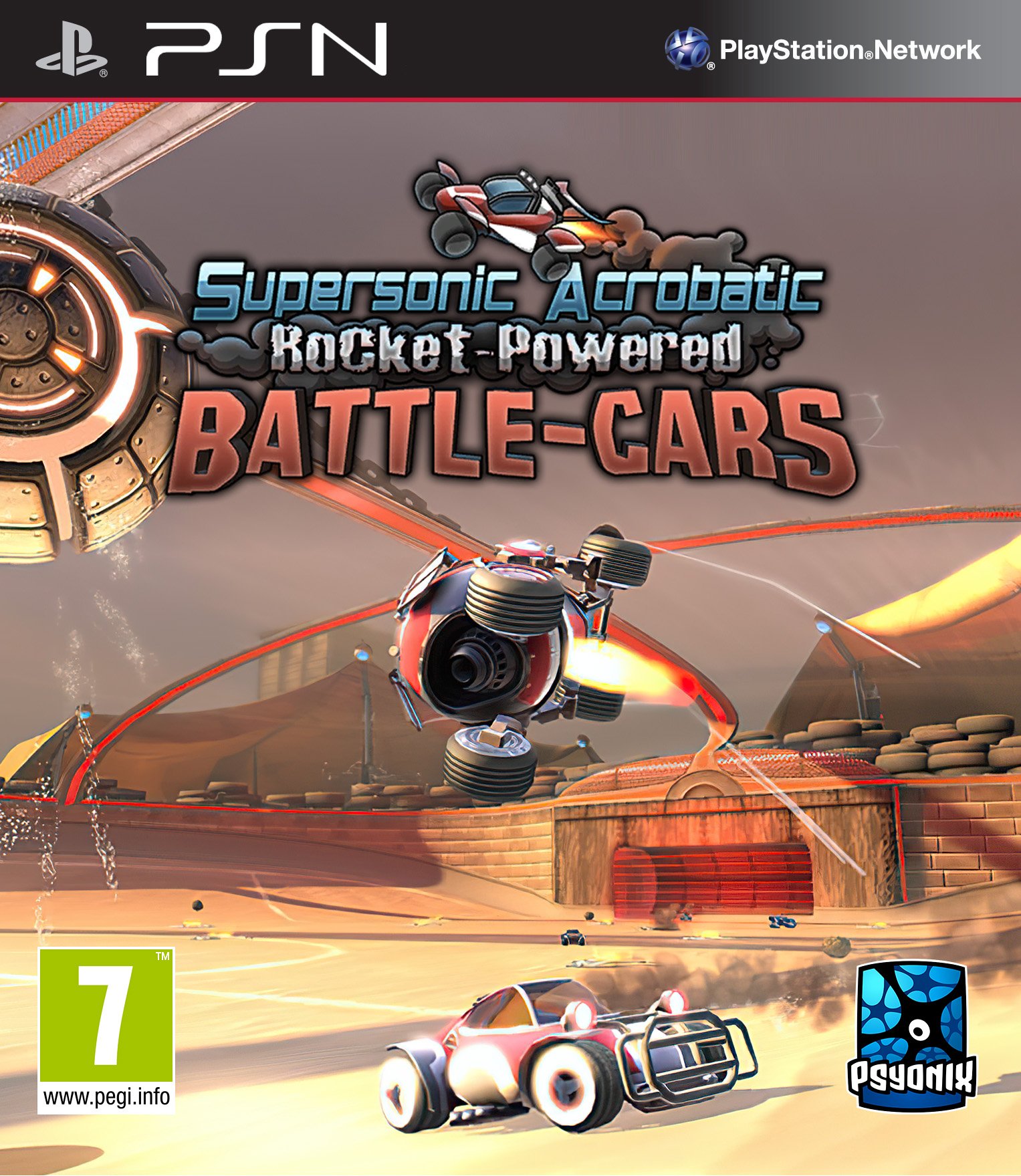 Supersonic Acrobatic Rocket-Powered Battle-Cars Supersonic Acrobatic Rocket-Powered Battle-Cars