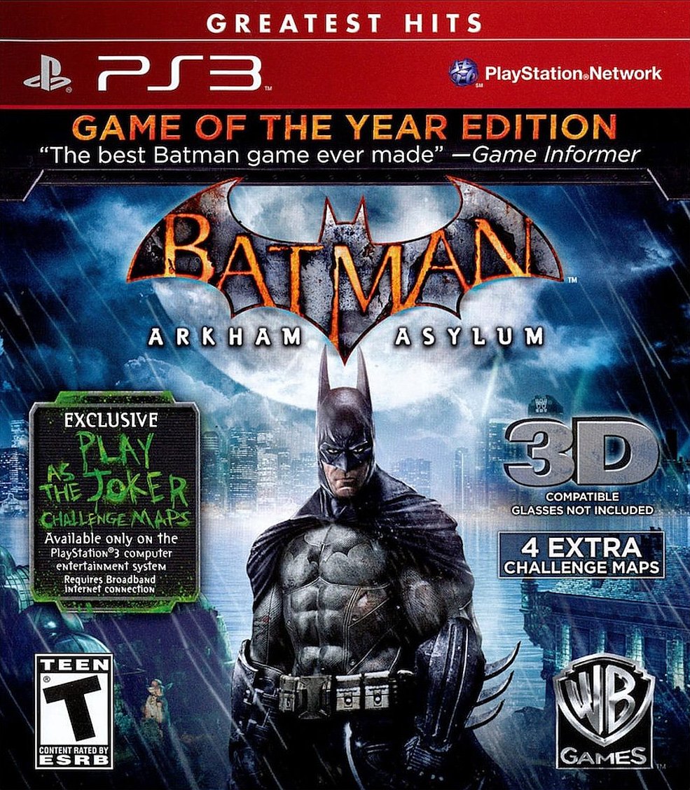 Batman: Arkham Asylum - Game of the Year Edition Batman: Arkham Asylum - Game of the Year Edition