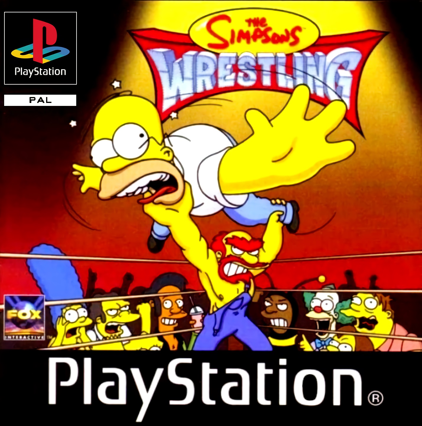 The Simpsons Wrestling The Simpsons Wrestling