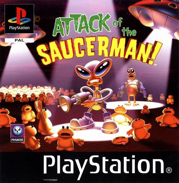 Attack of the Saucerman! Attack of the Saucerman!
