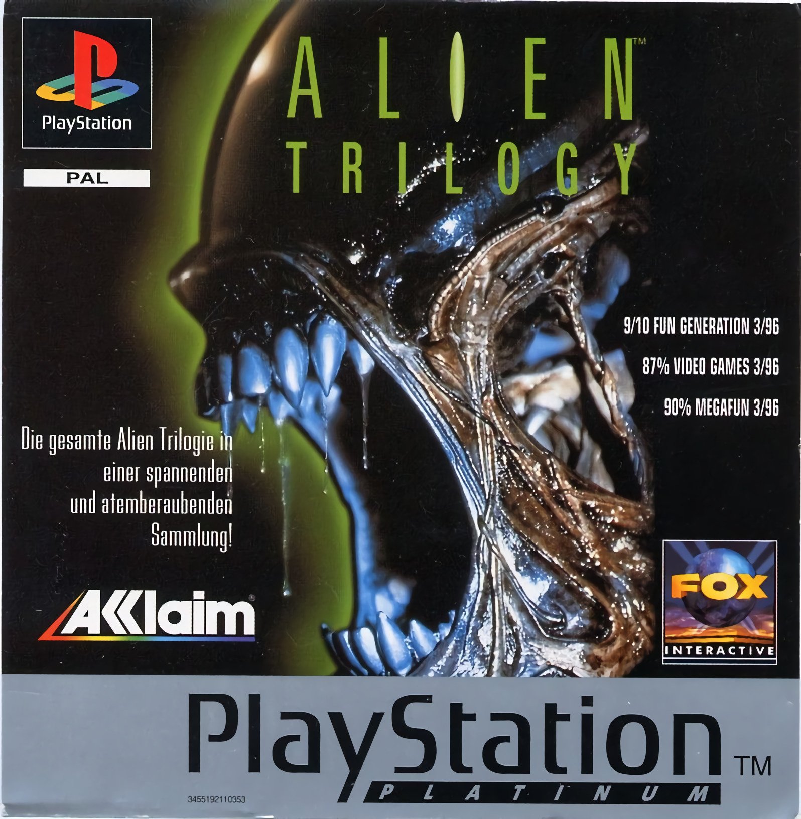 Alien Trilogy Alien Trilogy