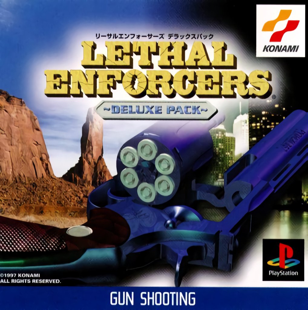 Lethal company gun. Lethal Enforcers i II ps1. Lethal Enforcers 1-2 ps1. Lethal Enforcers II: Gun Fighters игра. Обложки игр PSX.