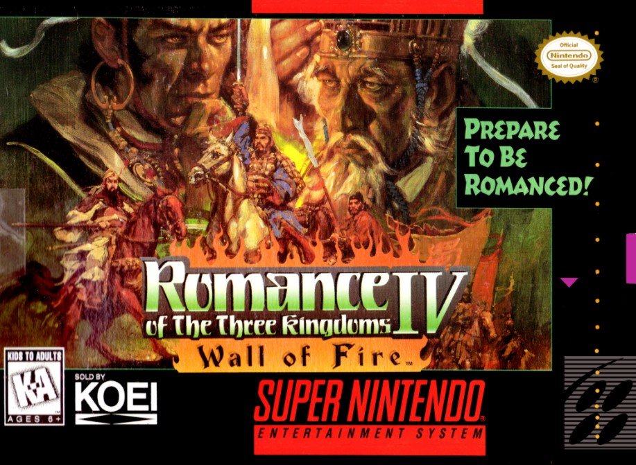 Romance of the Three Kingdoms IV - Wall of Fire