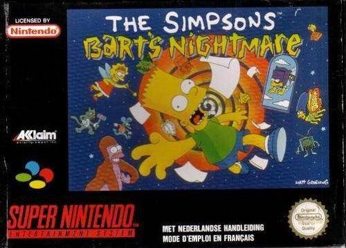 The Simpsons : Bart's Nightmare The Simpsons : Bart's Nightmare