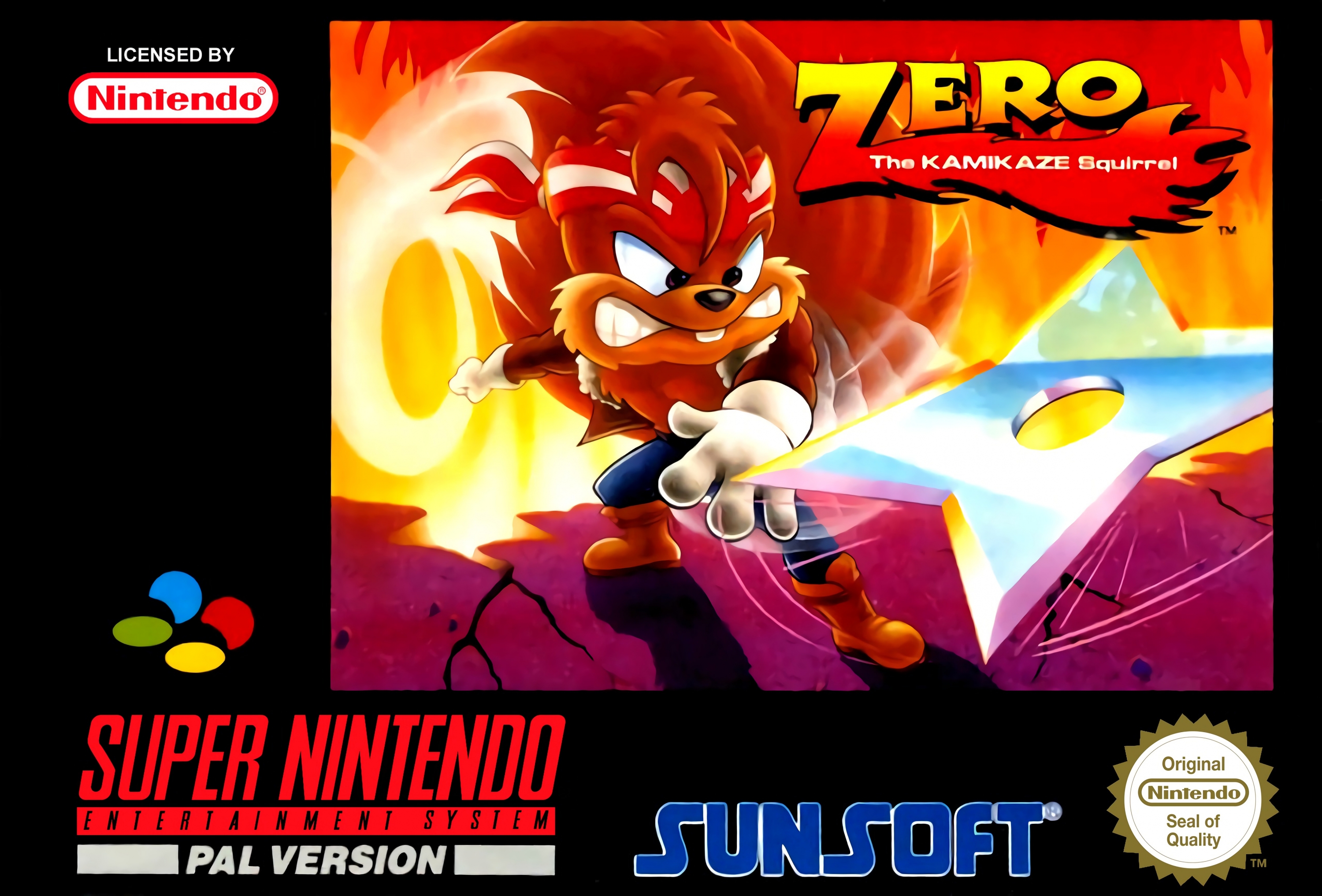 Zero the Kamikaze Squirrel Zero the Kamikaze Squirrel
