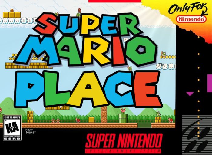 Super Mario Place Super Mario Place