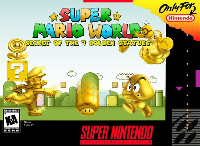 Super Mario World : Secret Of The 7 Golden Statues
