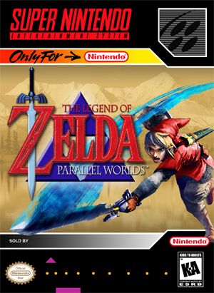 The Legend of Zelda Parallel Worlds Super Nintendo SNES Video Game -   Denmark