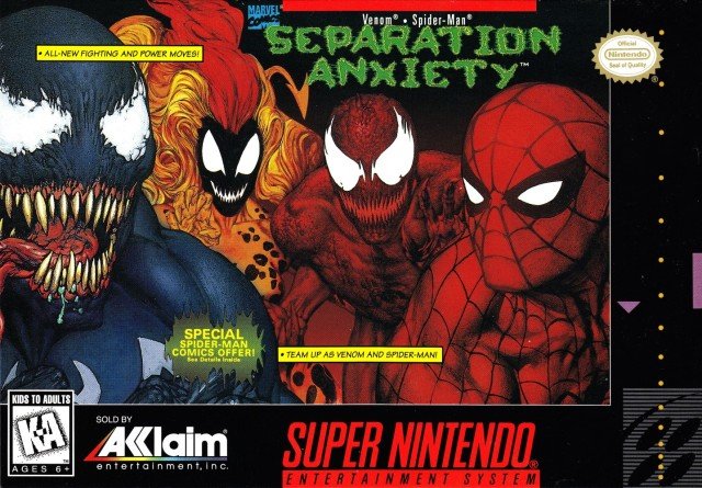 Venom/Spider-Man: Separation Anxiety Venom/Spider-Man: Separation Anxiety