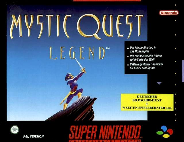 Mystic Quest Legend Mystic Quest Legend