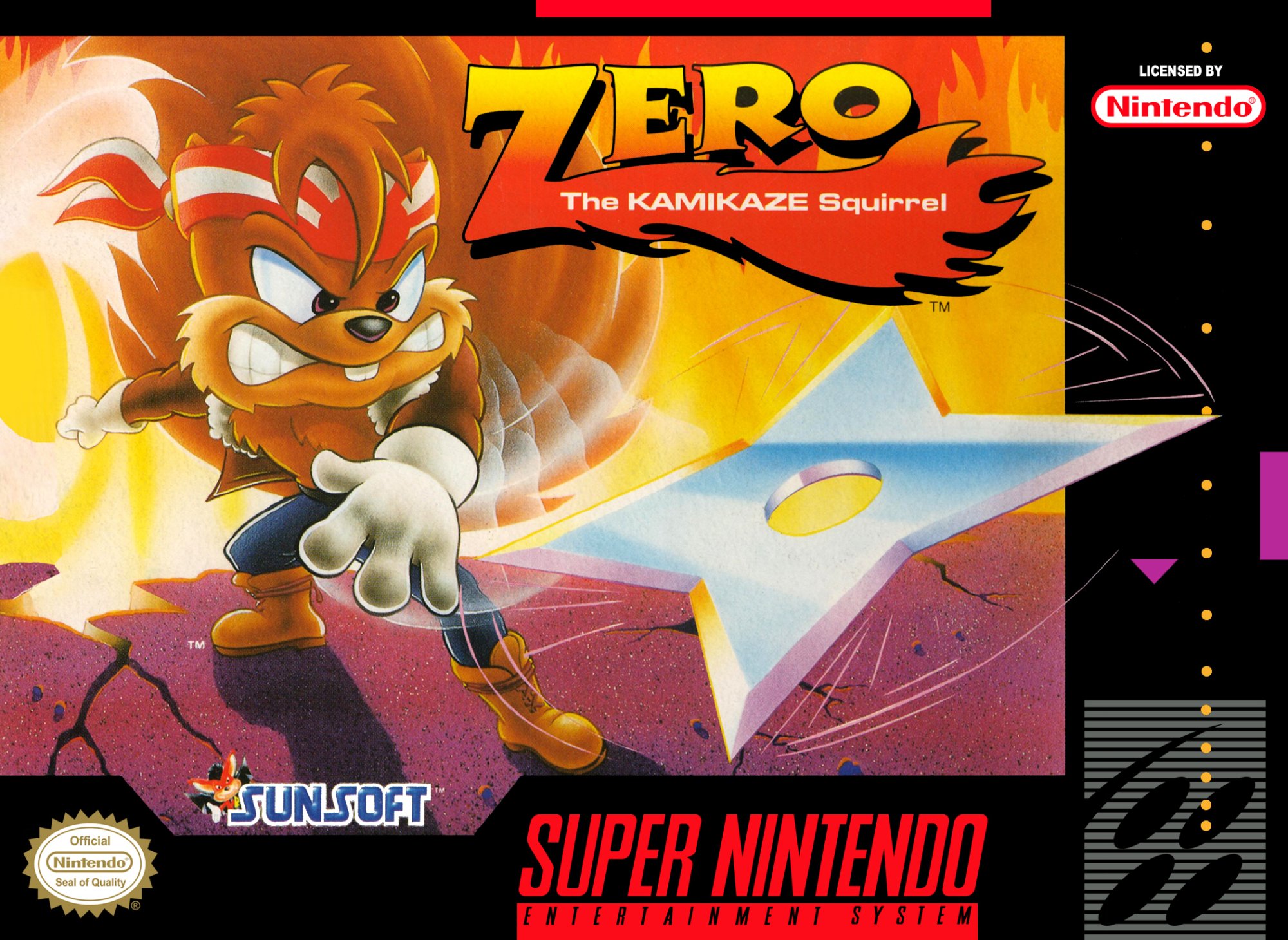Zero the Kamikaze Squirrel Zero the Kamikaze Squirrel