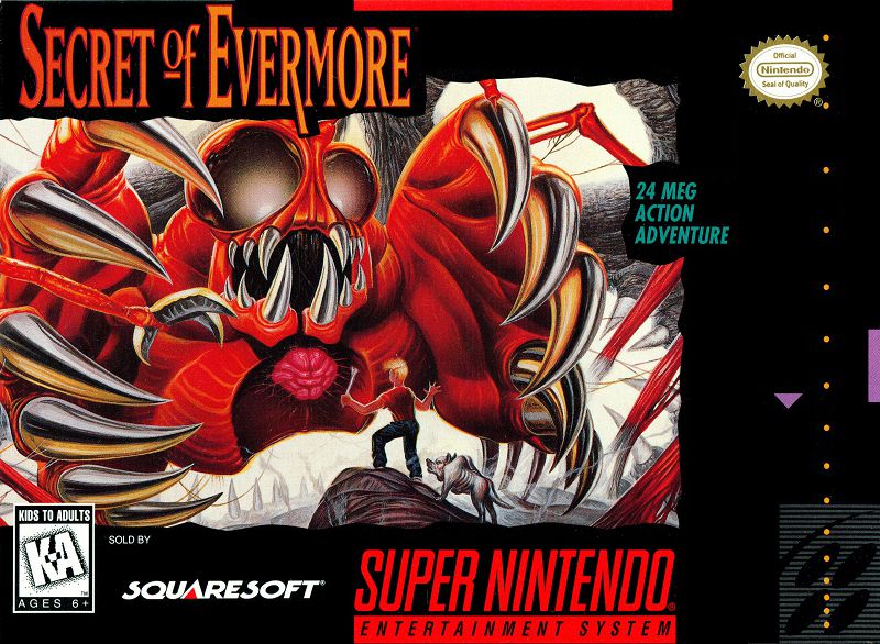Secret of Evermore Secret of Evermore