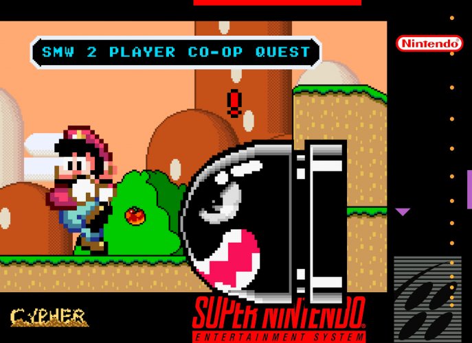 SNES Switch Online - Super Mario World Online Co-Op: World 2 
