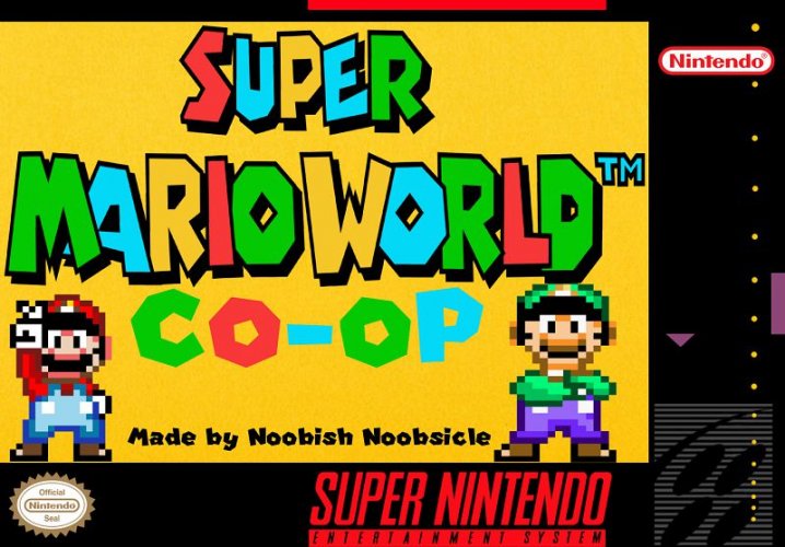 Play SNES Super Mario World Co-op Hack Online in your browser