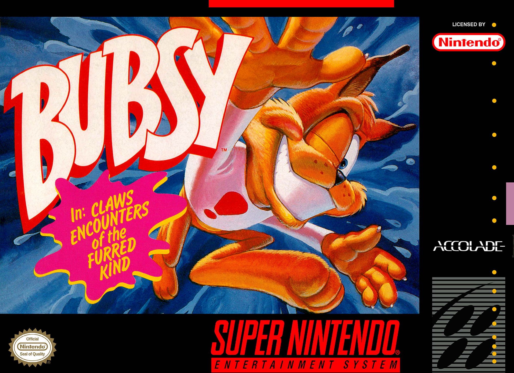 Bubsy in Claws Encounters of the Furred Kind Bubsy in Claws Encounters of the Furred Kind