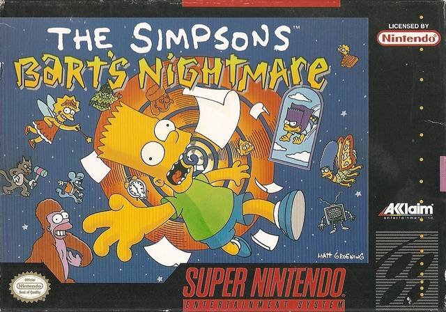 The Simpsons: Bart's Nightmare The Simpsons: Bart's Nightmare